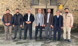Bursa’dan Afyon'a gelen heyet Ulu Cami ve Paşa Camii’ni gezdi