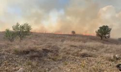 Afyon'da kırsal alanda yangın çıktı: Ekipler müdahale ediyor...