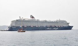 Bodrum'a "Mein Schiff 6" kruvaziyeri 2 bin 571 yolcu getirdi