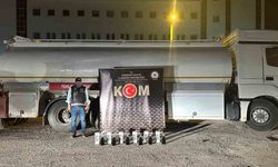 Eskişehir'de polis ekiplerince 17 bin 785 litre kaçak/karışımlı akaryakıt ve 1 şüpheli yakalandı