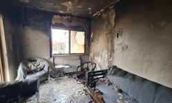 Afyon’da TOKİ bloklarında korkutan yangın! Çocuklar koltuğu yakınca olanlar oldu