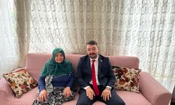 Başkan Özdemir'den anlamlı ziyaret: "Şehit ailelerimizin her zaman yanında olacağız"