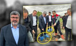 AK Partili Ali Özkaya’dan galoş açıklaması: Çamurda yağmurda tarlaya sorunların çözümü için giden bir vekilim