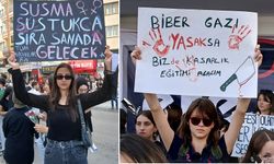 Afyon’da Kadın ve Çocuklar İçin Anlamlı Yürüyüş: "Biber Gazı yasaksa biz de kasaplık eğitimi alalım "