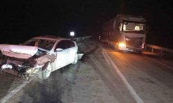 Tır ile otomobil çarpıştı: 1 kişi yaşamını yitirdi!