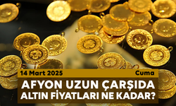 Afyon Uzun Çarşı’da bugün altın fiyatları ne kadar?  14 Mart 2025 Cuma