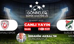 Ayvalı Spor-Susuz Belediye Spor maçı saat 15.00’da Afyon Postası'nda