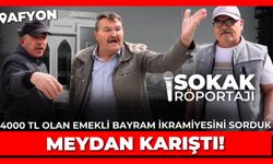 Afyon’da emekliye 4.000 TL olan bayram ikramiyesini sorduk: Meydan karıştı!