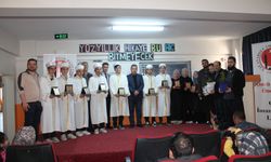 Afyon Çay'da 12 öğrenci için "hafızlık merasimi" düzenlendi