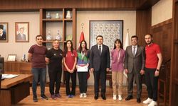 Kütahya Valisi Musa Işın, Taekwondo Şampiyonası Derece Edebilen Sporcuları Kabul Etti
