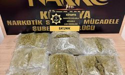 Kütahya’da Uyuşturucu Operasyonu: 3 Kilo Skunk Ele Geçirildi