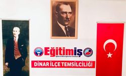 Eğitim İş Dinar İlçe Temsilciliği: “Haksızlık varsa mutlaka giderilmeli”