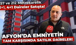Afyon’da Emniyetin Tam Karşısında Satılık Daireler: 157 ve 212 metrekarelik 4+1, 3+1 daireler satışta!