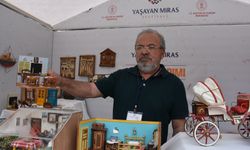 Afyon’da emekli memur objelerin minyatürünü yapıyor: Eserleri görenler hayran kalıyor