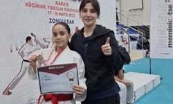 Afyonlu Sarıgül karatede Türkiye ikincisi oldu