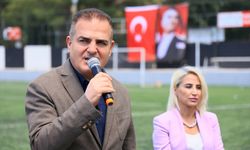 Muğla Mülki İdare Amiri Akbıyık futbol şampiyonası yarı final karşılaşmalarının başlangıç düdüğünü çaldı