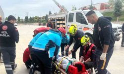 Eskişehir’de oldu: Endüstriyel kaza tatbikatı gerçeği aratmadı