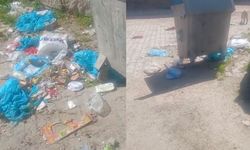 Afyon’da burada çöpler iki haftadır alınmıyor: Halk isyan ediyor!