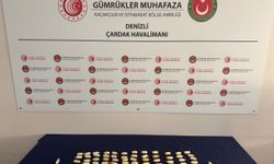 Denizli Çardak Havalimanı'nda Midesinde 74 Kapsül Uyuşturucu Yakalandı
