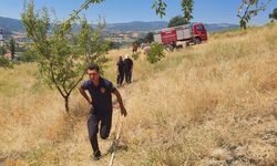 Demirci’de Orman Yangını 4 Saatte Kontrol Altına Alındı