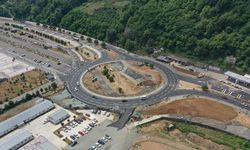 Trabzon Şehir Hastanesi ve Stadyuma Ulaşımı Kolaylaştıracak Kavşak Tamamlandı