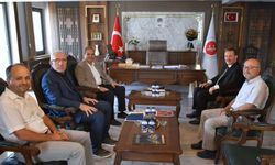 Başkan Dilsiz'den İl Müftüsü Dilek’e Ziyaret