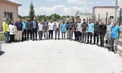 Başkan Kahveci'den Arıtma Tesisi Personeline Teşekkür Ziyareti