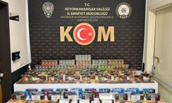 Afyon’da İş Yeri ve Depoya Operasyon: Binlerce makarona el konuldu!