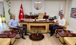 CHP’li Yalçın Görgöz ESOB Başkanı Cengiz Üstün’ün görüşmesi: “Ara Eleman Yok, Vergi Yükü Ezici Boyutta”