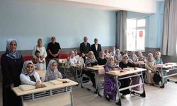 İl Müdürü ve İl Müftüsünden Kız Hafızlık Kursuna Ziyaret