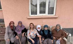 Pazaryeri Belediye Başkanı Tekin, Kadınları Evlerinde Ziyaret Ediyor
