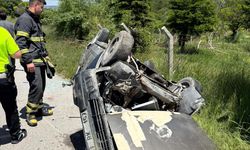 Kütahya'dan Afyon'a giden bir araç duvara girdi: Çok sayıda yaralı var...