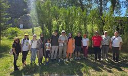 Bilecik'in Harmankaya Kanyonu'nda doğa ve sanat buluşması