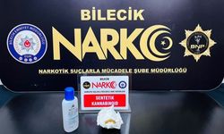 Bilecik'te Uyuşturucu Operasyonu: 1 Gözaltı