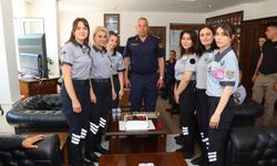 Bilecik İl Jandarma Komutanı Vanlı'dan özel güvenlik görevlilerine hafta ziyareti