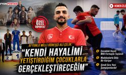 Afyonlu Milli Güreşçi Ali Çelik: “Kendi hayalimi yetiştirdiğim çocuklarla gerçekleştireceğim”