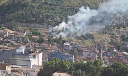 Afyon’da Hıdırlık Mesire Alanı’nda yangın: Alevler şehrin birçok noktasından görüldü