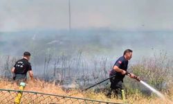 Afyon’da Alevler Sanayi Sitesine Sıçrıyordu