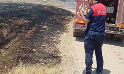 Afyon'da Korkutan Otluk Yangını: Tarım Arazilerine Sıçramadan Söndürüldü!