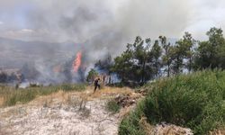 Vezirhan’da Elektrik Direğinden Çıkan Yangın Korkuttu: Havadan ve Karadan Müdahaleyle Söndürüldü