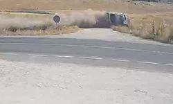 Afyon’da 20 yaşındaki sürücünün öldüğü kazanın görüntüleri ortaya çıktı: Takla atarak metrelerce sürüklenmiş!