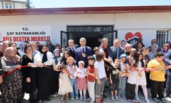 Afyon Çay’da Aile Destek Merkezi hizmete açıldı: Kadınların gelişimlerine katkı sunacak