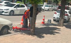 Gazlıgöl Caddesi’ndeki “özel park” uygulamasına ceza: Dubalar kaldırıldı, emniyet ve belediye gereğini yaptı!