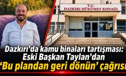 Dazkırı’da kamu binaları tartışması: Eski Başkan Taylan’dan “Bu plandan geri dönün” çağrısı