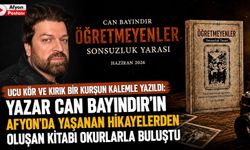 Yazar Can Bayındır’ın Afyon’da yaşanan hikayelerden oluşan kitabı okurlarla buluştu