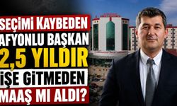 Kamuoyu merak ediyor: Seçimi kaybeden Afyonlu başkan 2,5 yıldır işe gitmeden maaş mı aldı?