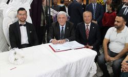 İYİ Parti Lideri Dervişoğlu Afyon'da Nikah Şahidi Oldu