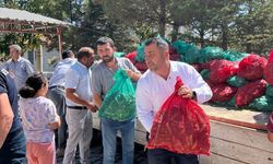 Afyon'da Belediyeden Üreticiye Destek: Çiftçiden Aldığı Salatalıkları Halka Ücretsiz Dağıttı