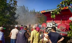 Afyon'daki Korkunç Yangın Alev Topuna Döndü: Traktör ve Bin Balya Yandı!