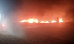Afyon'da Saman Balyası Basılırken Yangın Çıktı: Alev Topuna Döndü...